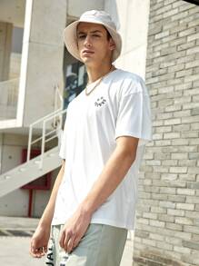 Manfinity VCAY 男士字母圖案上衣