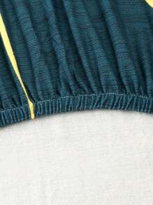 幾何圖案彈力椅套 - 彩色 - 查看 3