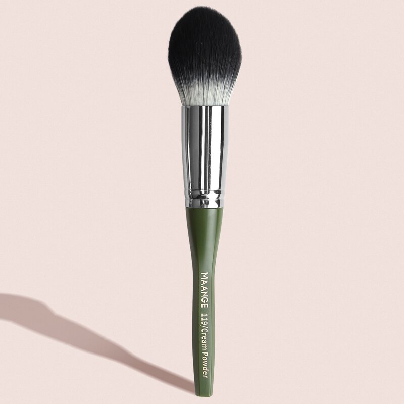 

1pc Powder Brush, Dark green