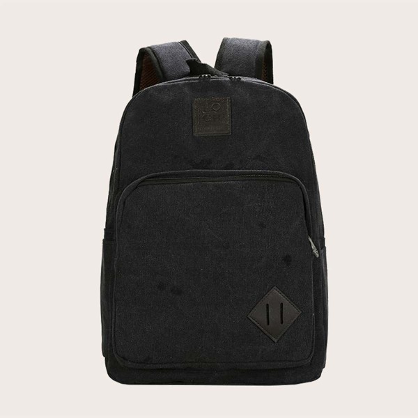 

Minimalist Large Capacity School Bag, Black