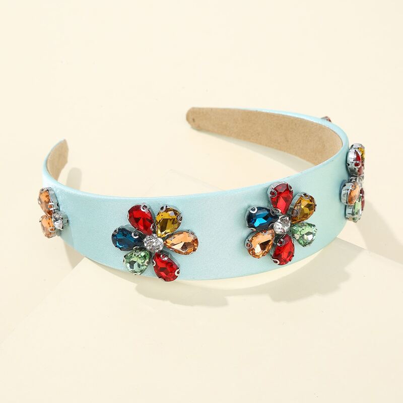 

Rhinestone Flower Decor Headband, Multicolor