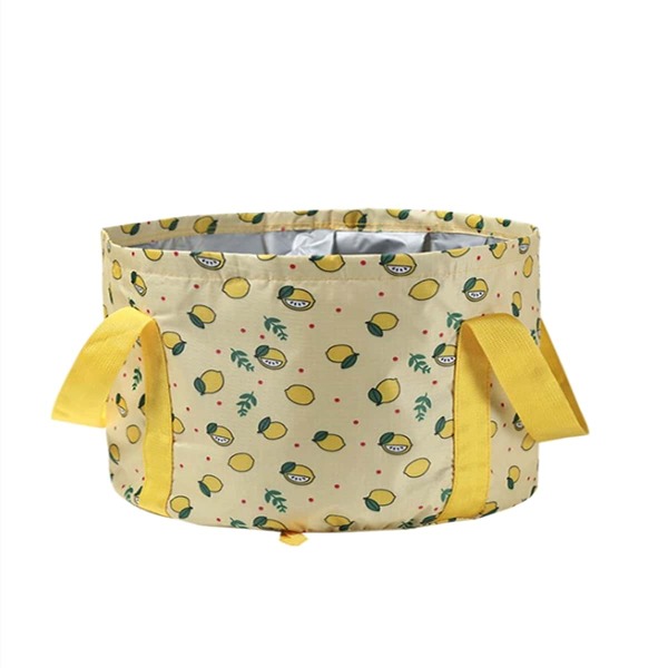 

Lemon Print Foot Bath Bag, Yellow