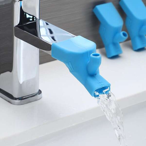 

1pc Random Color Faucet Extender, Multicolor