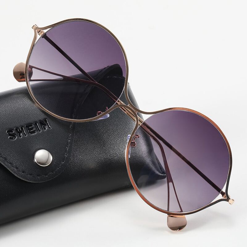 

Guys Round Frame Sunglasses, Dusty purple