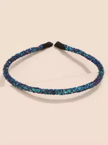12pcs Colored Crystal Headbands, Gift For Mom, Friends, Teachers - Suitable For Women's Daily Wear And Festivals Pink Accessories Valentine's Day Valentines,Hairband,Hair Hoop ,Head Piece Head Accessories Beauty Home Hair Accessories - Multicolor - View 4