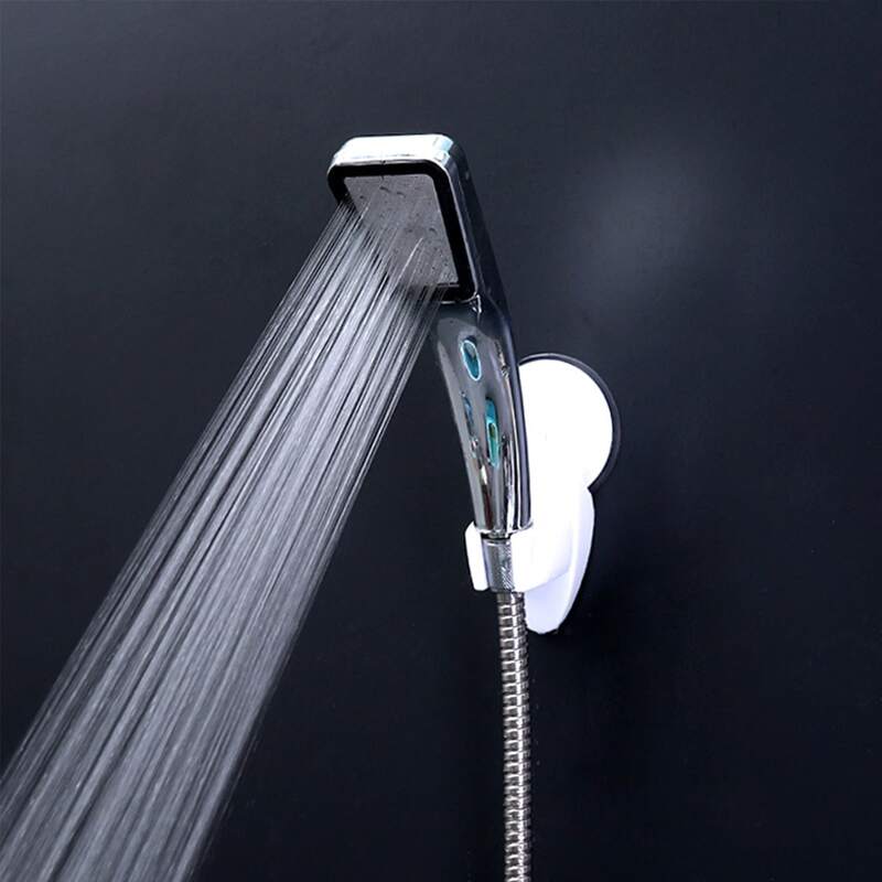 

1pc Long Shower Head, Silver