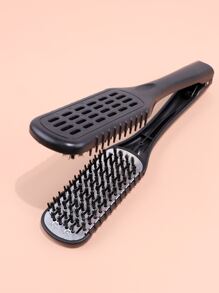 Bàn chải duỗi tóc chống tĩnh điện bằng tay - màu đen - Xem 3