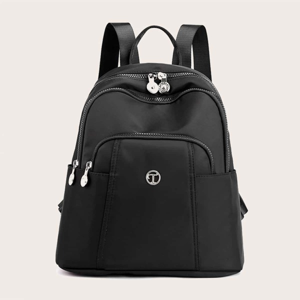 

Triple Compartment Backpack, Black