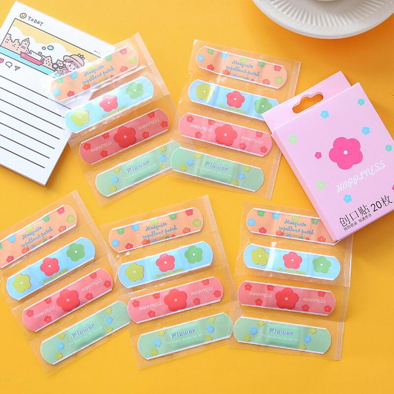 

20pcs Random Pattern Bandages, Multicolor