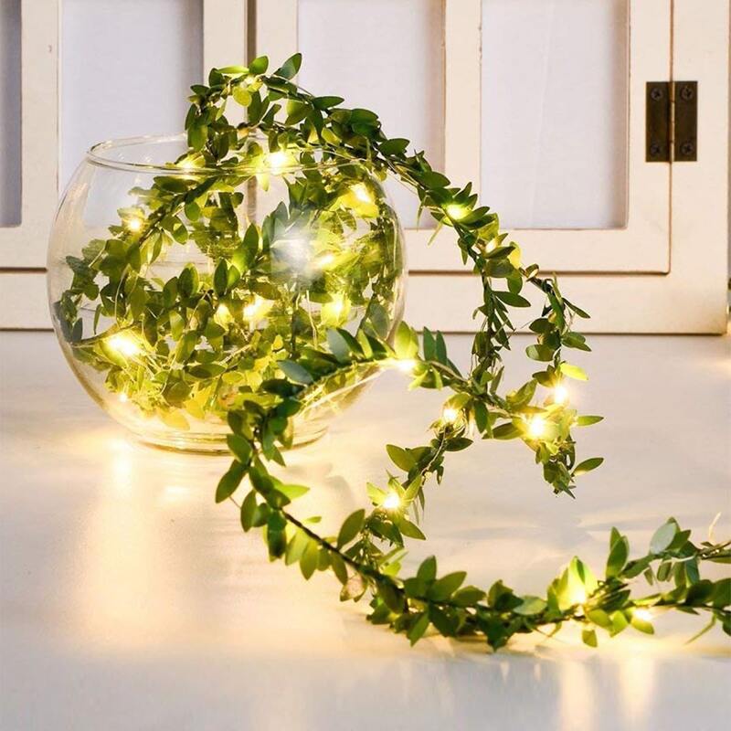 

Vine String Light With 20pcs Mini Bulb, Green