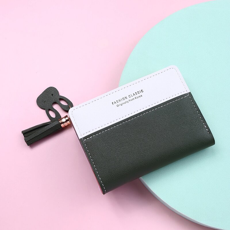 

Colorblock Zip Purse, Multicolor