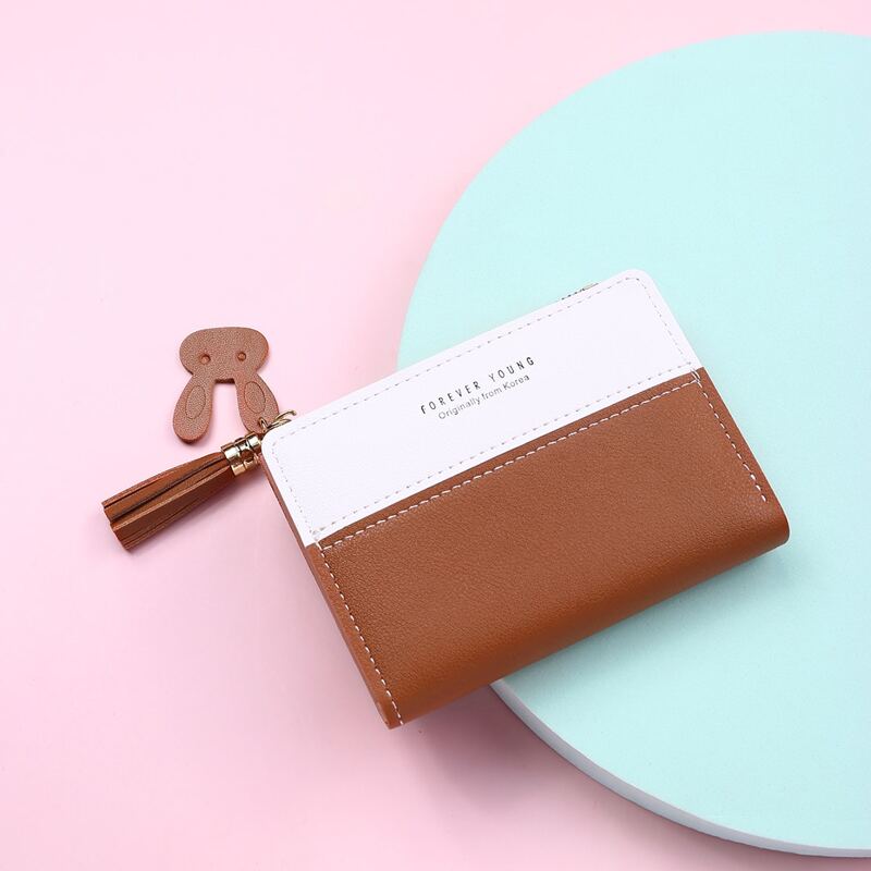

Colorblock Zip Purse, Multicolor