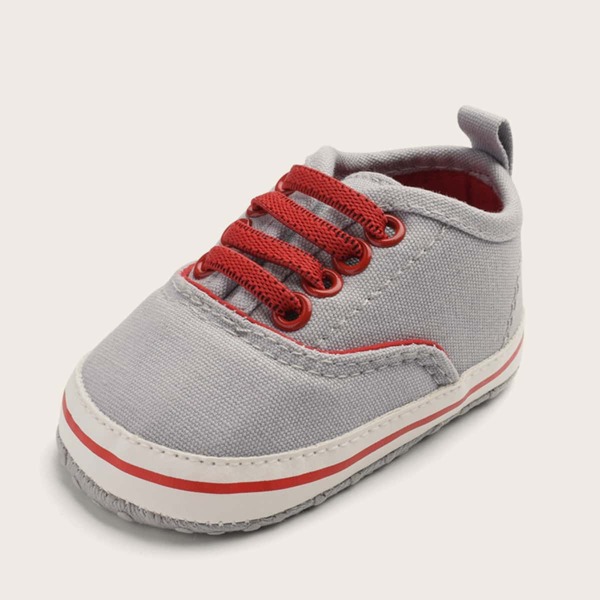 

Baby Boy Lace-up Front Sneakers, Light grey