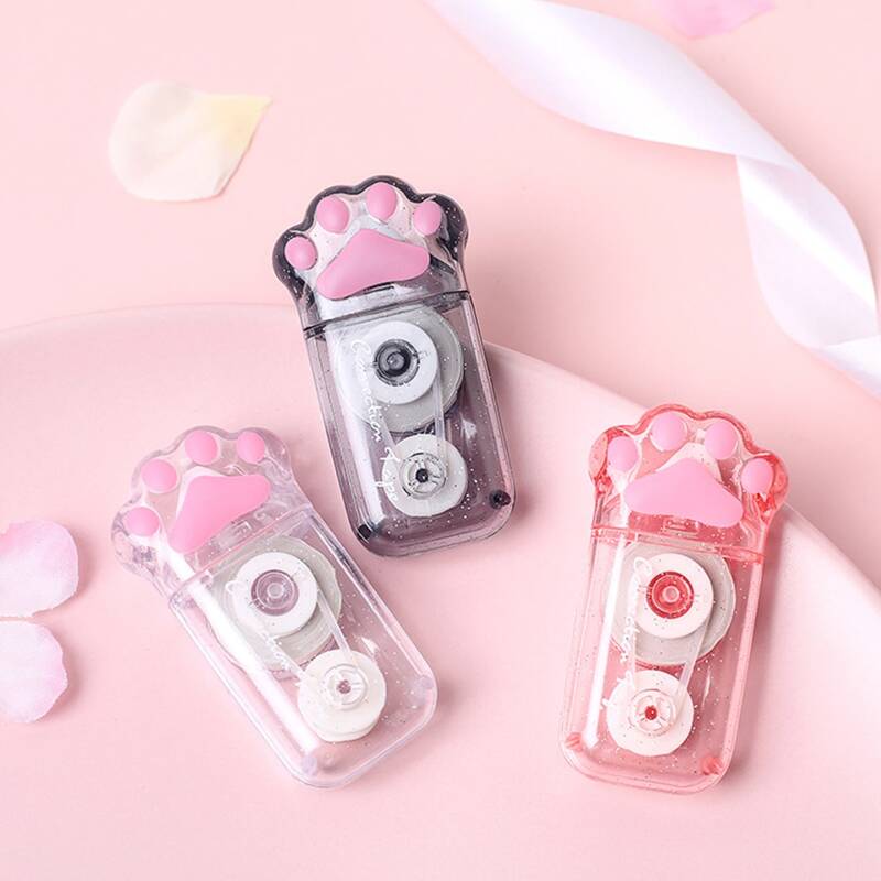 

1pc Random Color Cat Paw Correction Tape, Multicolor
