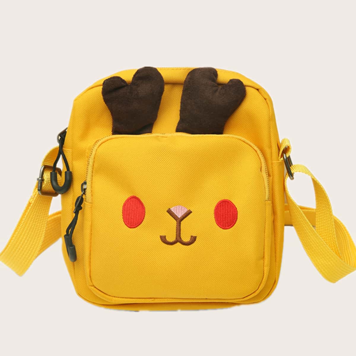 

Cartoon Canvas Bag, Yellow