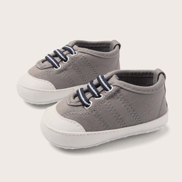 

Baby Boy Lace-up Front Sneakers, Grey