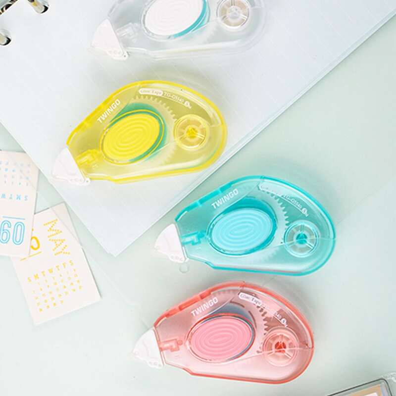 

1pc Random Color Portable Double-sided Tape, Multicolor