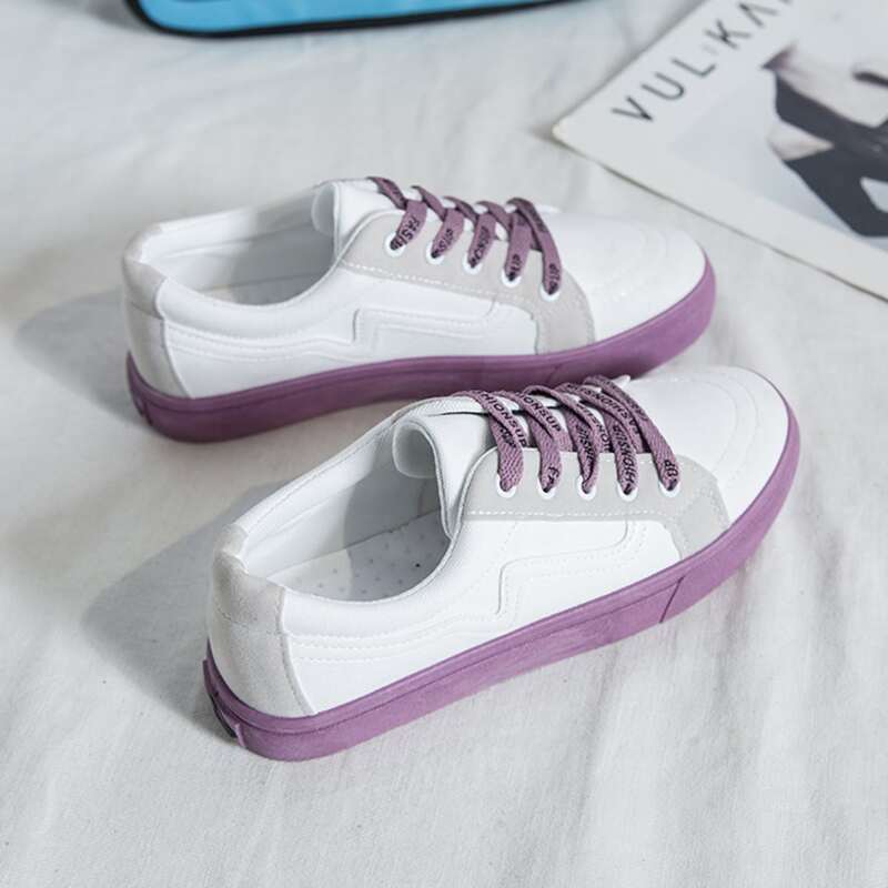 

Lace Up Sneakers, White