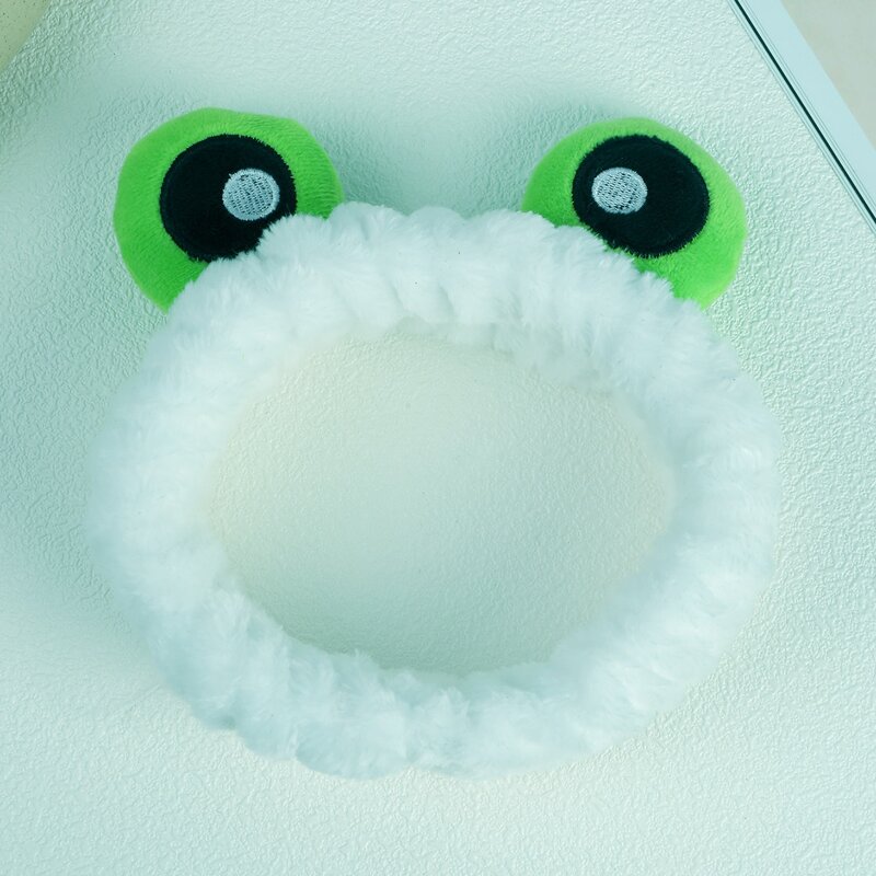 

Cartoon Fluffy Headband, Green