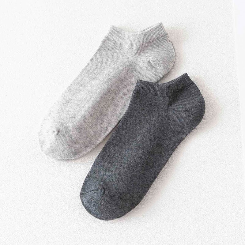 

Guys 2pairs Solid Ankle Socks, Multicolor