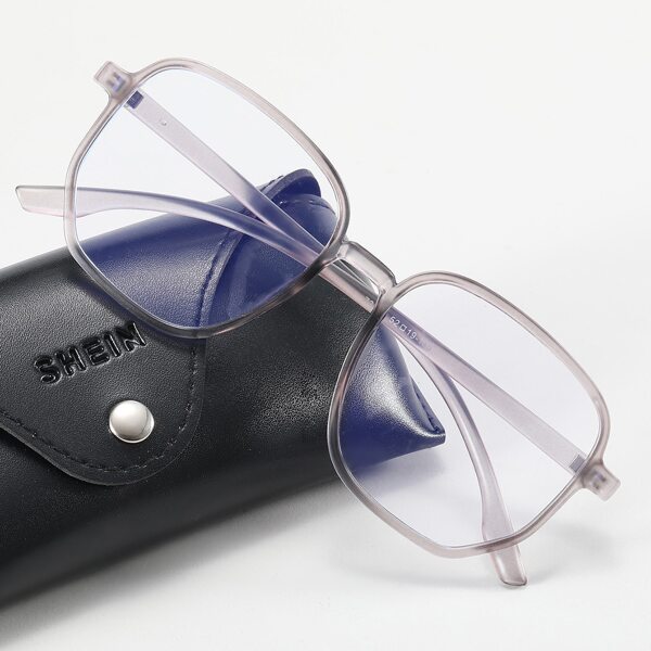 

Men Anti-blue Light Eyeglasses, Light grey