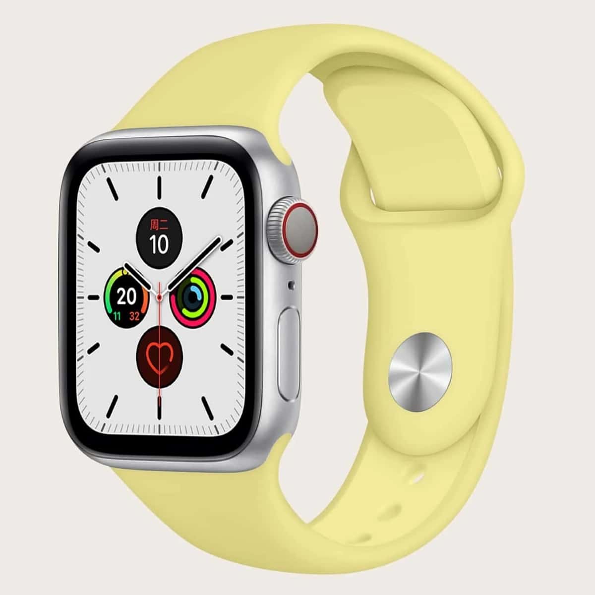 

Solid Apple Watch Band, Yellow