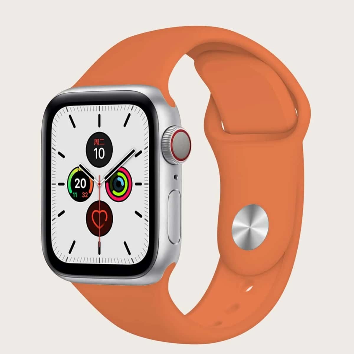 

Solid Apple Watch Band, Orange
