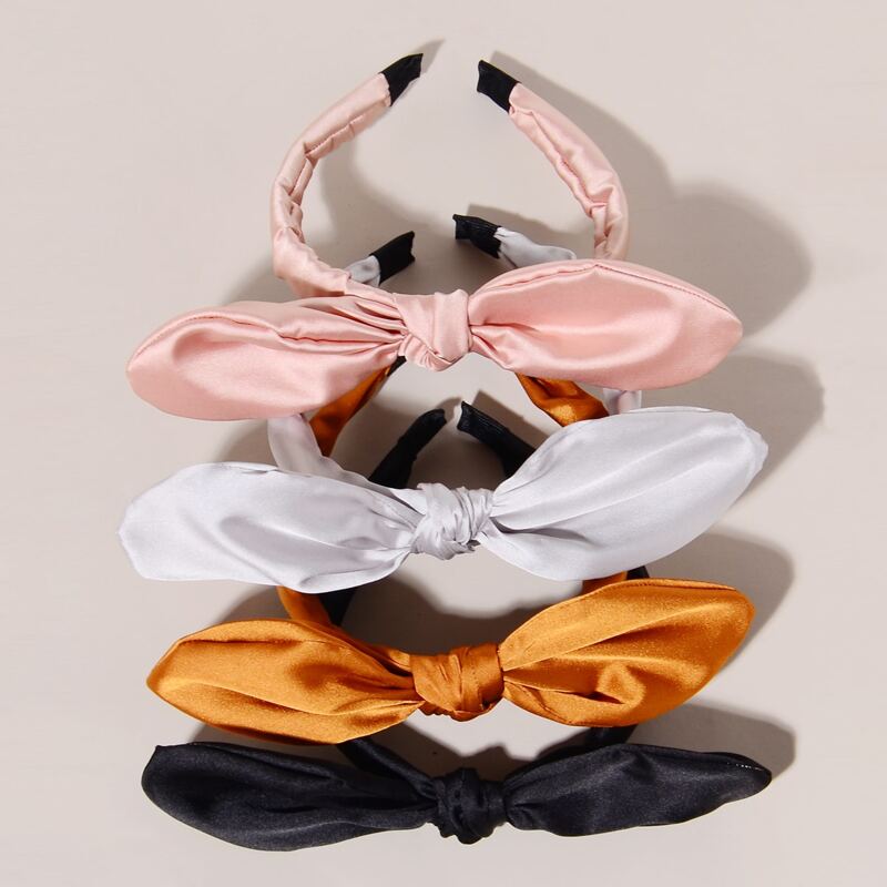 

4pcs Knot Headband, Multicolor