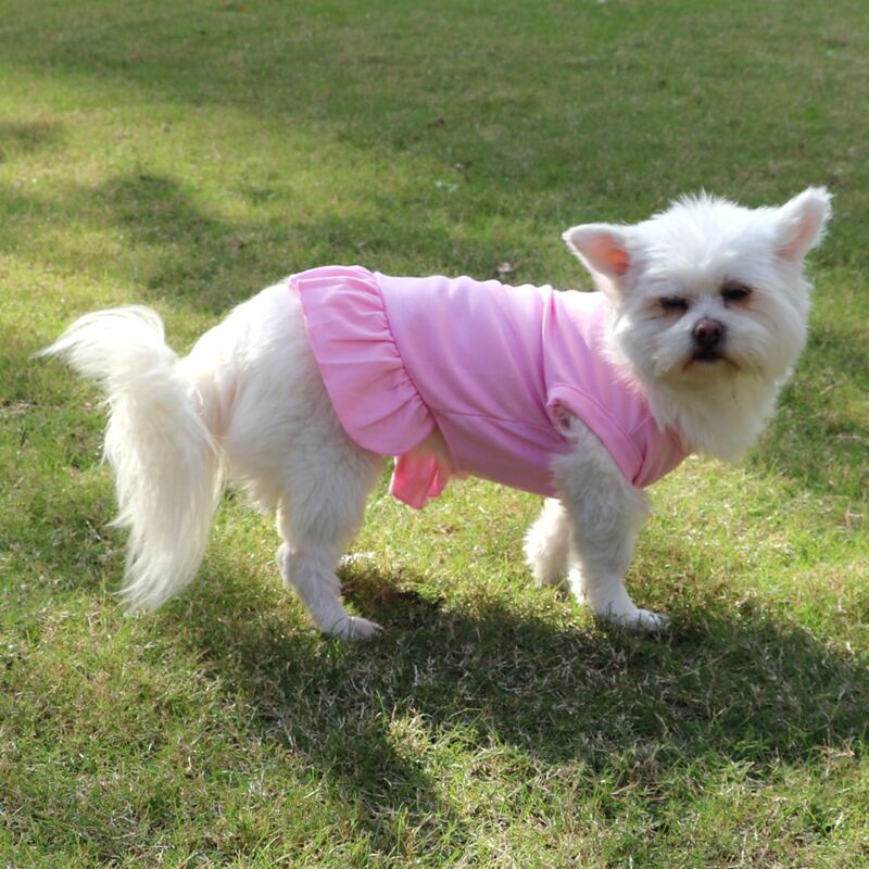 

Solid Color Pet Dress, Pink