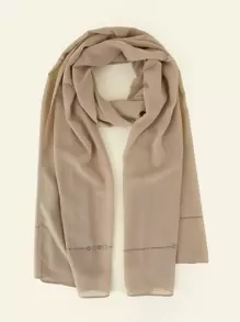 Rhinestone Decor Scarf