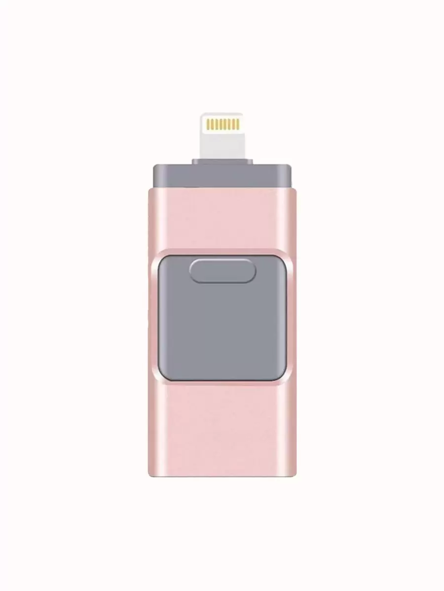 محرك أقراص فلاش USB لنظام iOS - وردي - مشاهدة 1