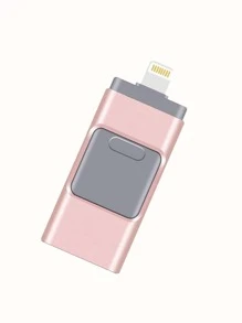 محرك أقراص فلاش USB لنظام iOS - وردي - مشاهدة 2
