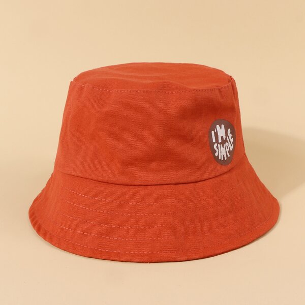 

Baby Letter Letter Bucket Hat, Orange