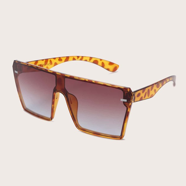 

Flat Top Shield Sunglasses