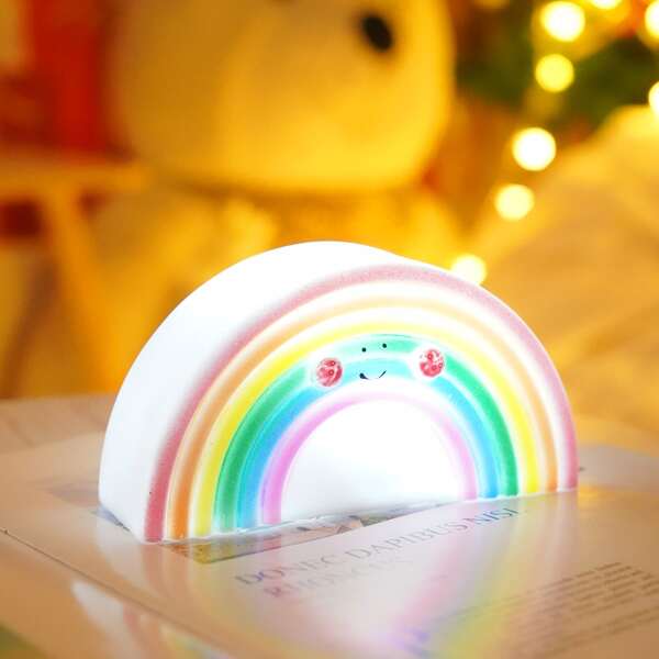 

Rainbow Shaped Night Light, White