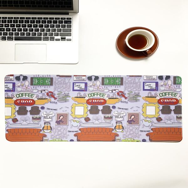 

Cartoon Graphic Mouse Pad, Multicolor