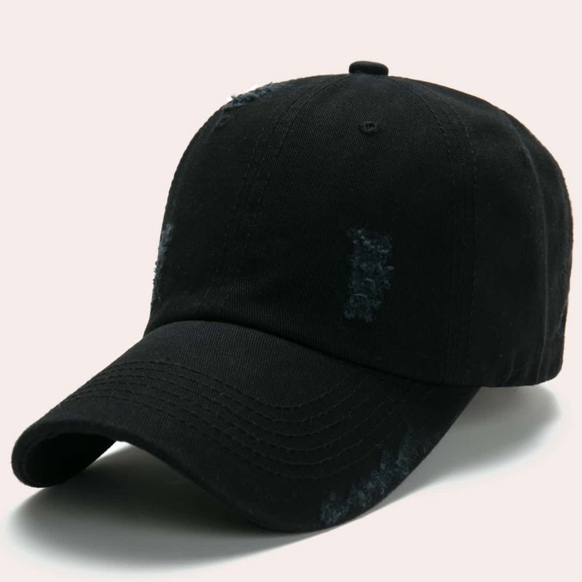 

Guys Solid Baseball Cap, Black