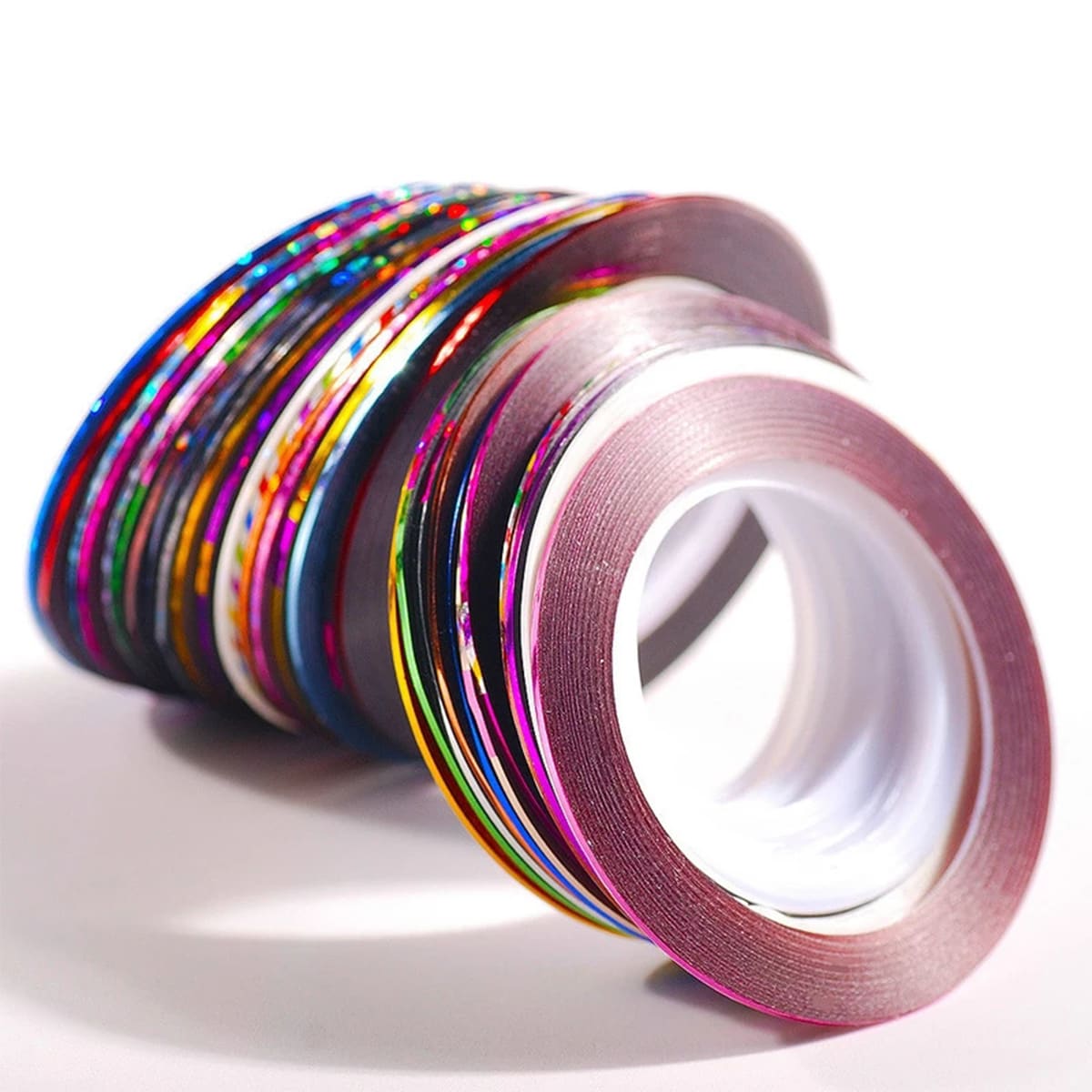 

10pcs Nail Art Tape, Multicolor