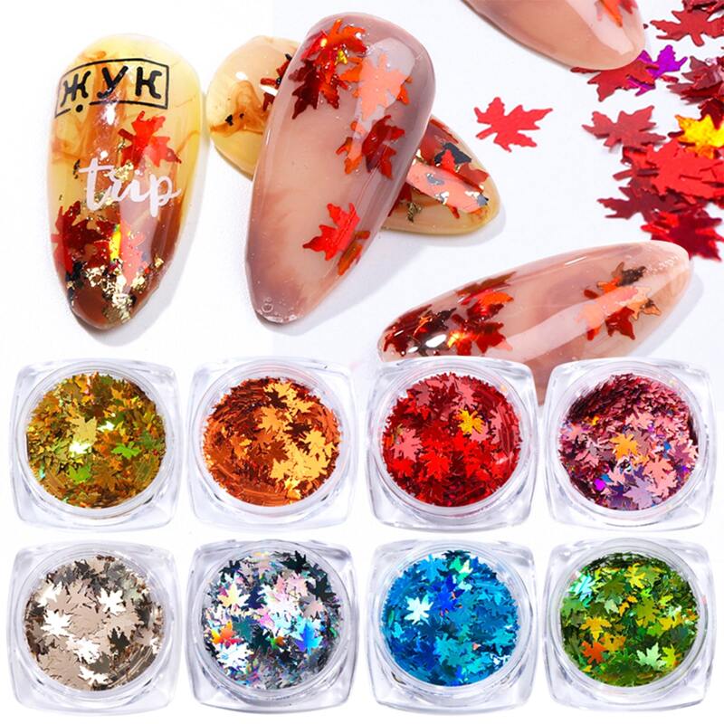 

12pcs Random Color Nail Art Decoration Sequin, Multicolor