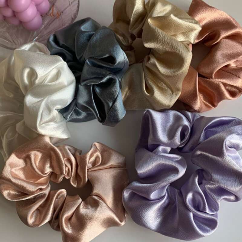 

5pcs Random Scrunchie, Multicolor