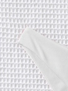 Rib Bikini Panty - White - View 3
