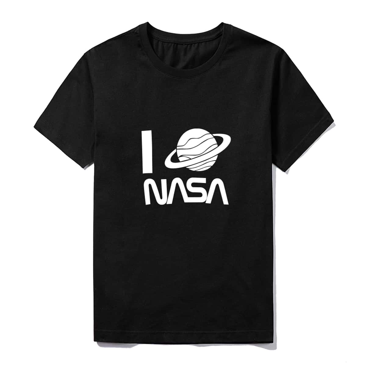 

Guys Letter Planet Graphic Tee, Black