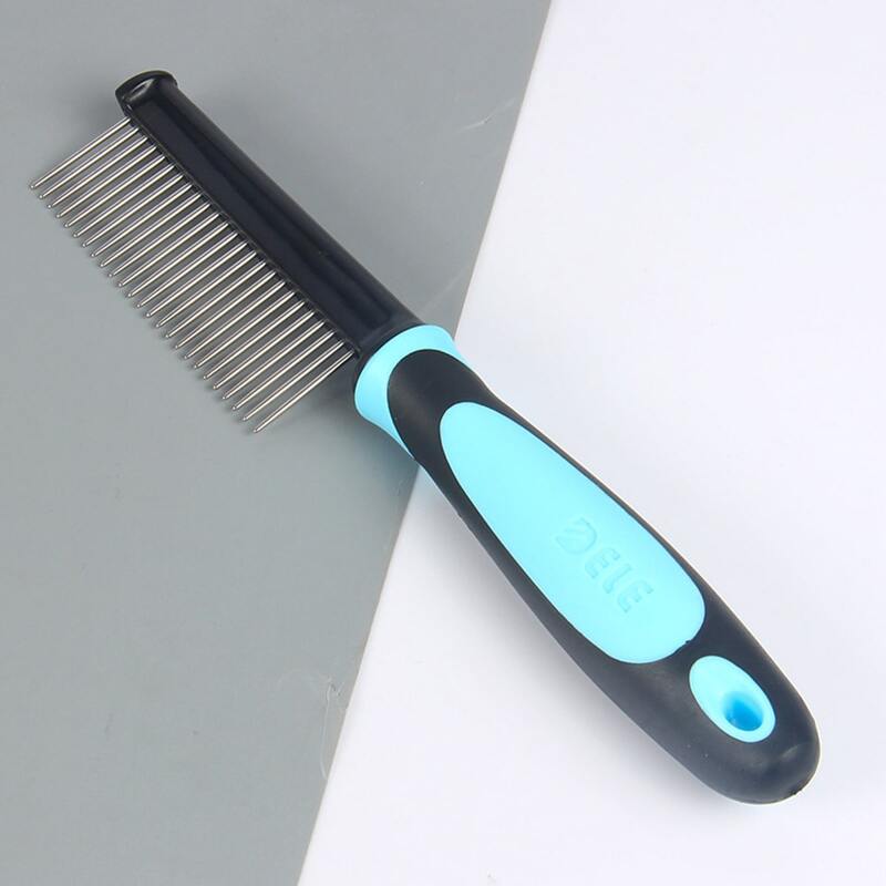 1pc Pet Hair Comb, Multicolor