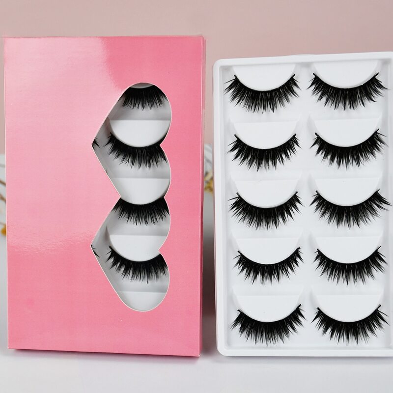 

5pairs False Eyelashes, Black