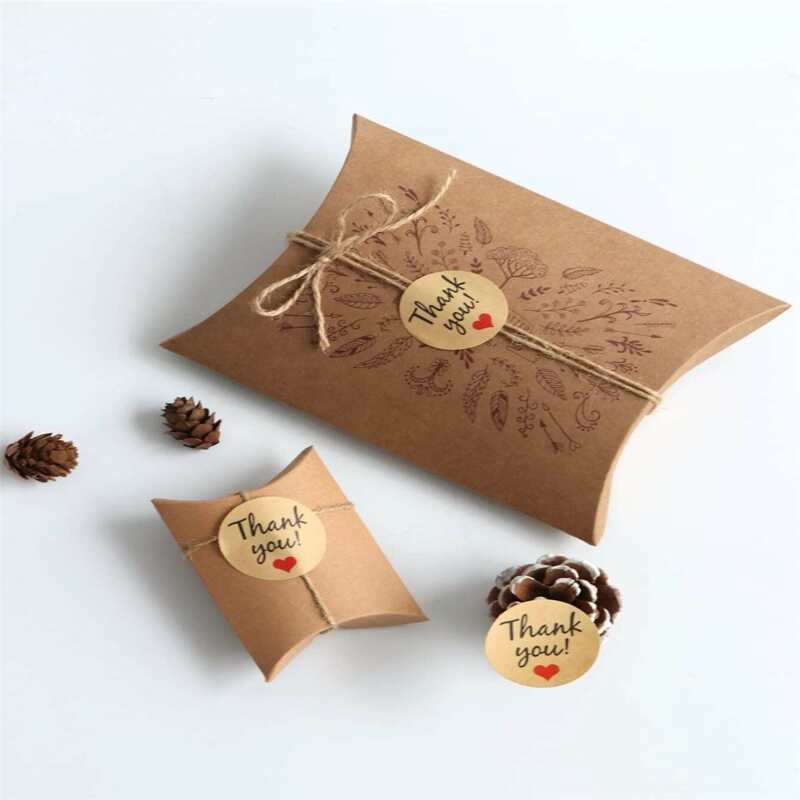 

10sheets Round Slogan Sticker, Khaki