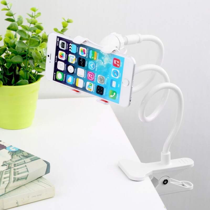 

Long Arm Phone Holder, White