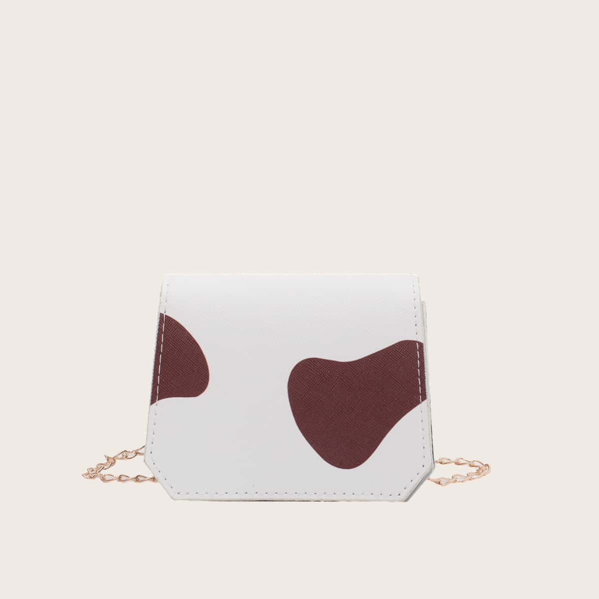 

Colorblock Flap Crossbody Bag, Multicolor