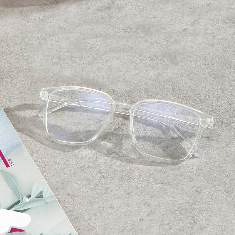 

Clear Frame Classic Wayfarer Eyeglasses
