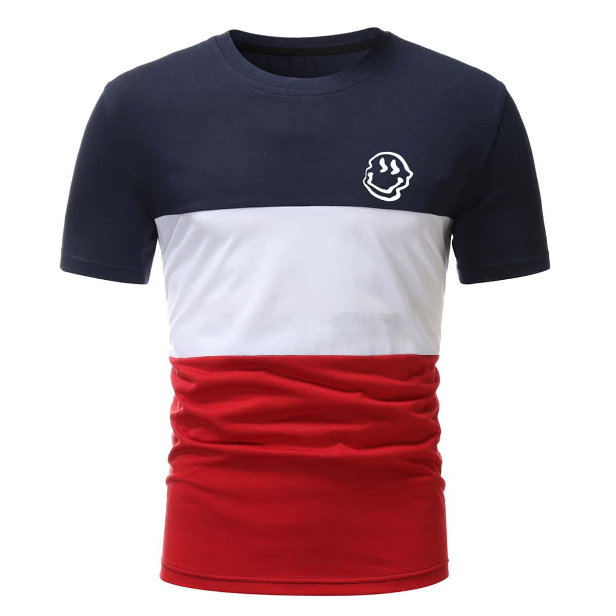 

Guys Colorblock Graphic Tee, Multicolor