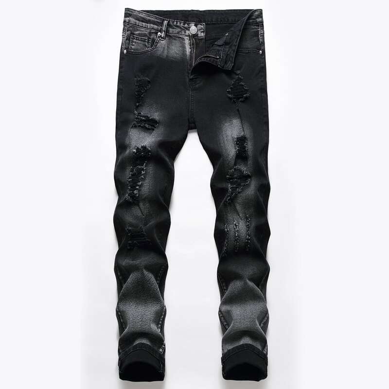 

Guys Ripped Jeans, Black